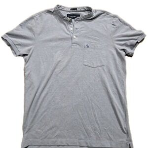 Abercrombie  Fitch Mens Short Sleeve Polo Shirt Size Large Slim Stretch Fit